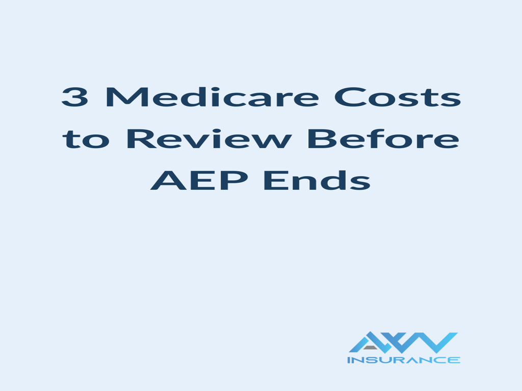 3 Medicare Costs You Need to Double-Check Before AEP Ends