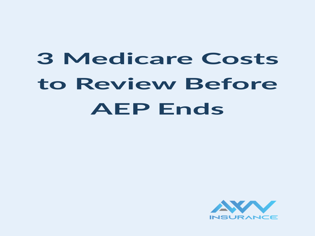 3 Medicare Costs You Need to Double-Check Before AEP&nbsp;Ends